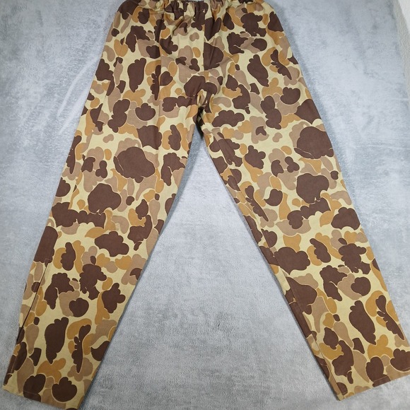 Cabela's Other - Cabela's Gore-Tex Pants Mens M Brown Duck Camo 90s Nylon Hunting Waterfowl